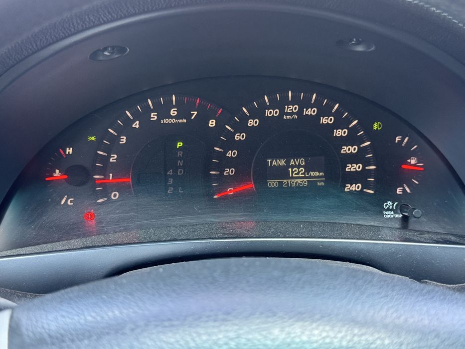 Toyota camry 40 2.4 газ/бензин