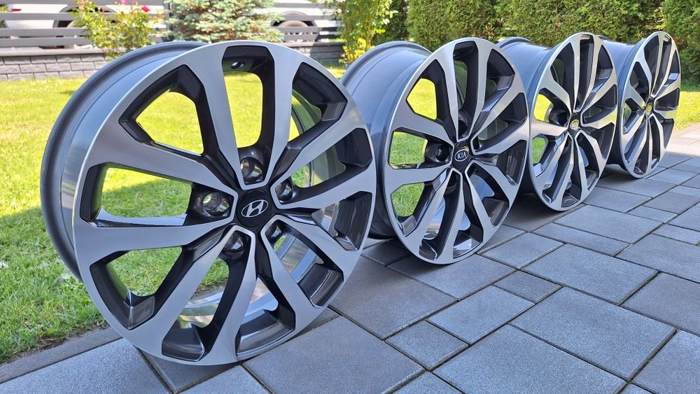 Nowe Alufelgi 5x114,3 R17 Kia Sportage Ceed Hyundai Tucson i30 i40 ix