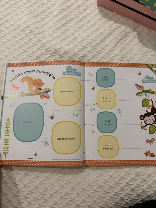 Livro Registo de Momentos Bebé