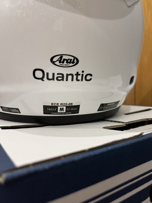 Arai Quantic Diamond White – Como Novo