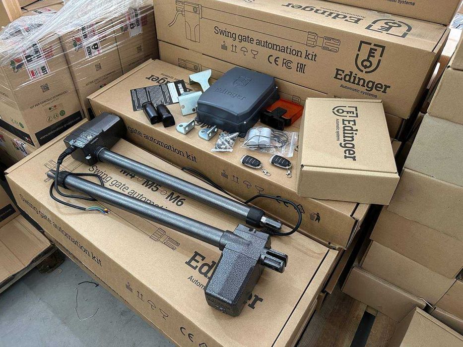 Автоматика для розпашних воріт  | Edinger / Едінджер M4 / М5 / М6