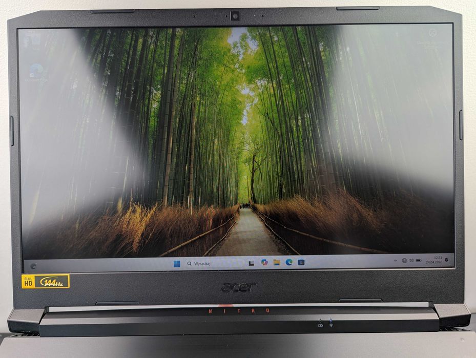 LAPTOP GAMINGOWY Acer Nitro RTX 2060 i5-10300H 144hz Komputer