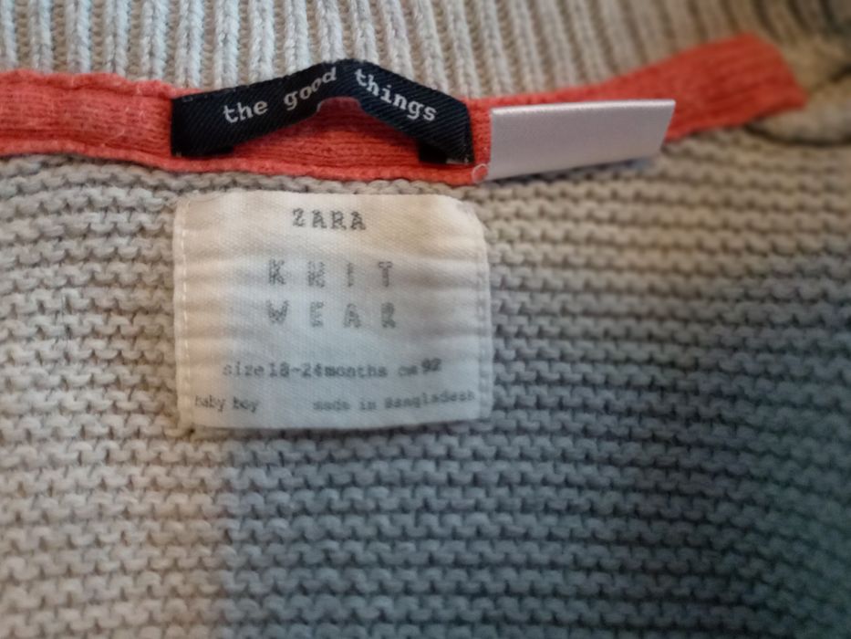 Casaco Zara 18/24 meses