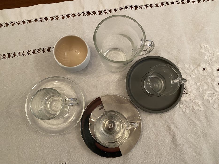 Nespresso chávenas novas intactas a estrear