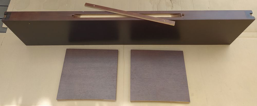 Tampo em MDF Hidrófugo+2 prateleiras