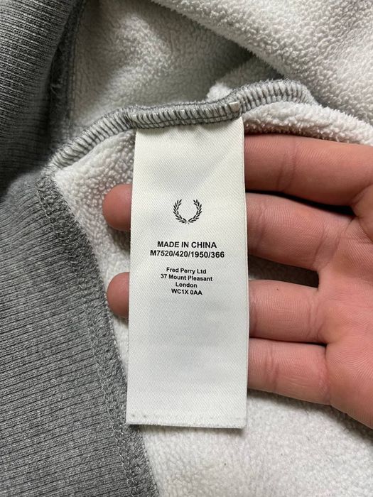 Худі Fred Perry, оригінал