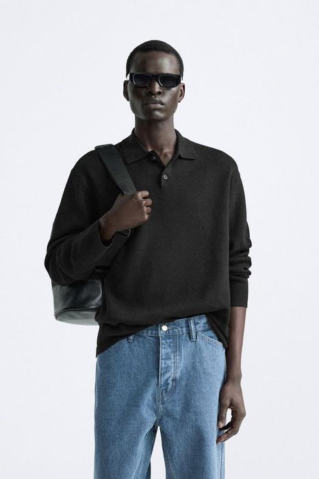 Чоловічий светр поло Zara