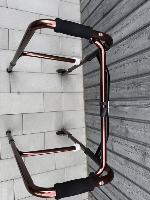 BALKONIK 3w1 aluminiowy BALKONIK kroczący-STAŁY  3w1