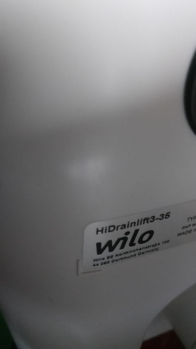 Wilo HiDrainlift 3-35 Przepompownia ścieków