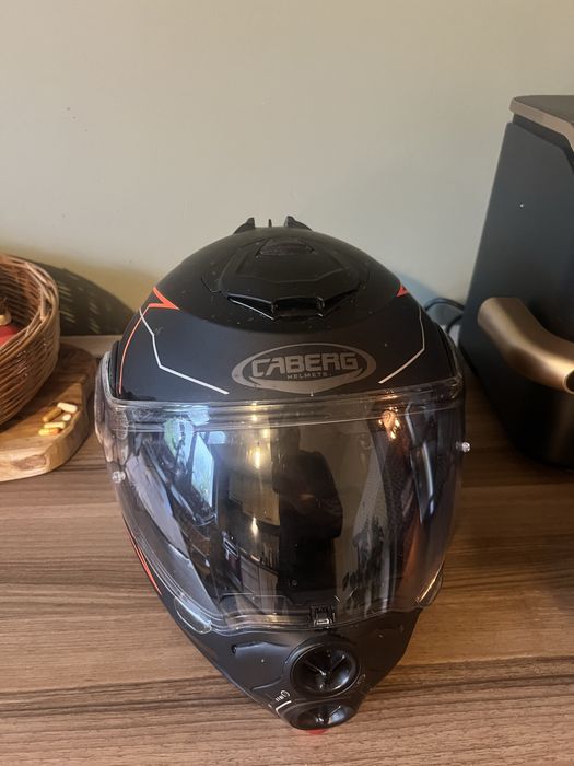Kask motocyklowy Caberg Droid M szczękowy stan idealny