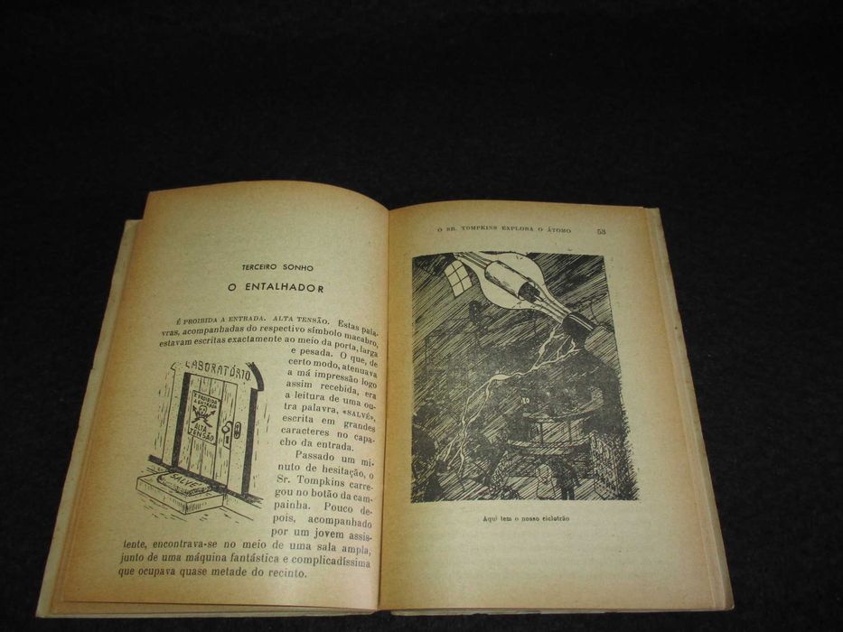 Livro O Sr. Tompkins Explora o Átomo G. Gamow Rómulo de Carvalho