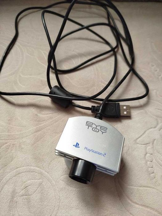 Akcesoria do konsoli Play Station PS2 - Singstar, Eyetoy - jak nowe