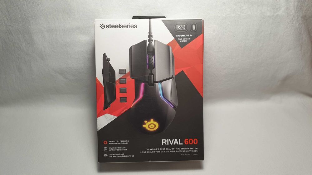 Mysz przewodowa SteelSeries Rival 600 - jak NOWA.