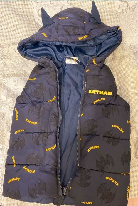 Костюм фліс h&m безрукавка бетмен