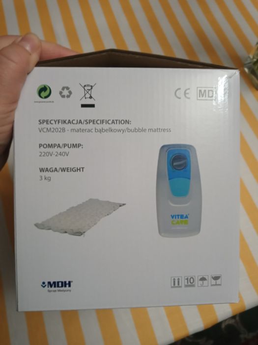 Materac przeciwodleżynowy