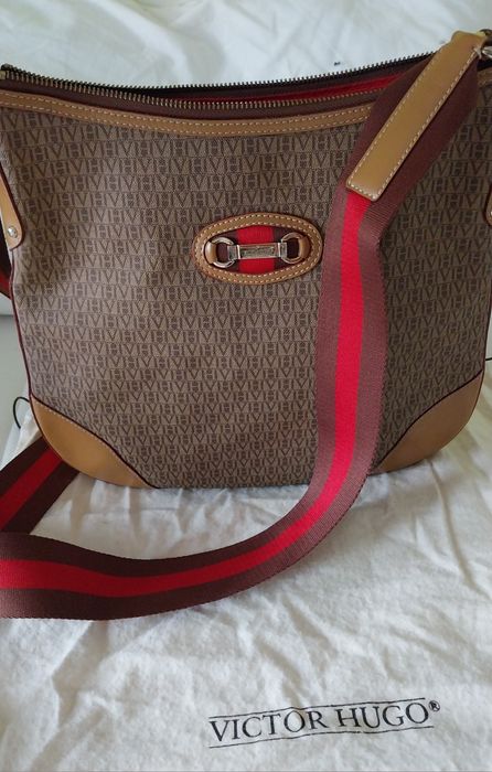 Bolsa em pele original Victor Hugo