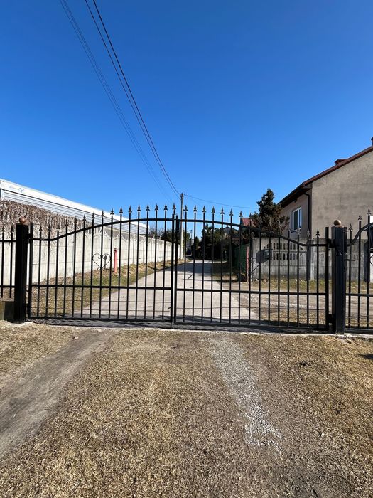 Brama wjazdowa szerokości 4 metry