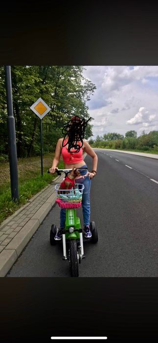 Duży skuter 3 kołowy