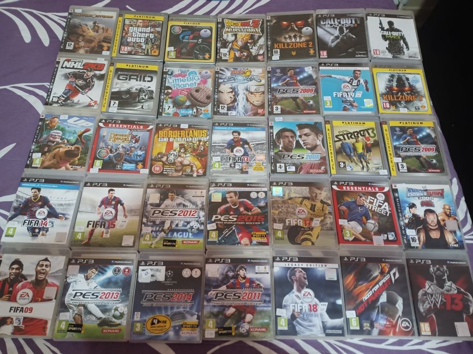Jogos vários usados