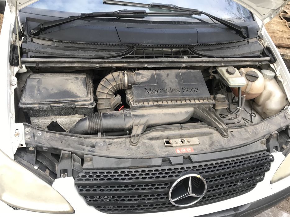 Разборка w639 long 2.2 2008 год бу запчасти вито vito mersedes 639: 10 ...
