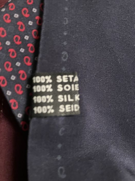 Lenço Carven de seda masculino