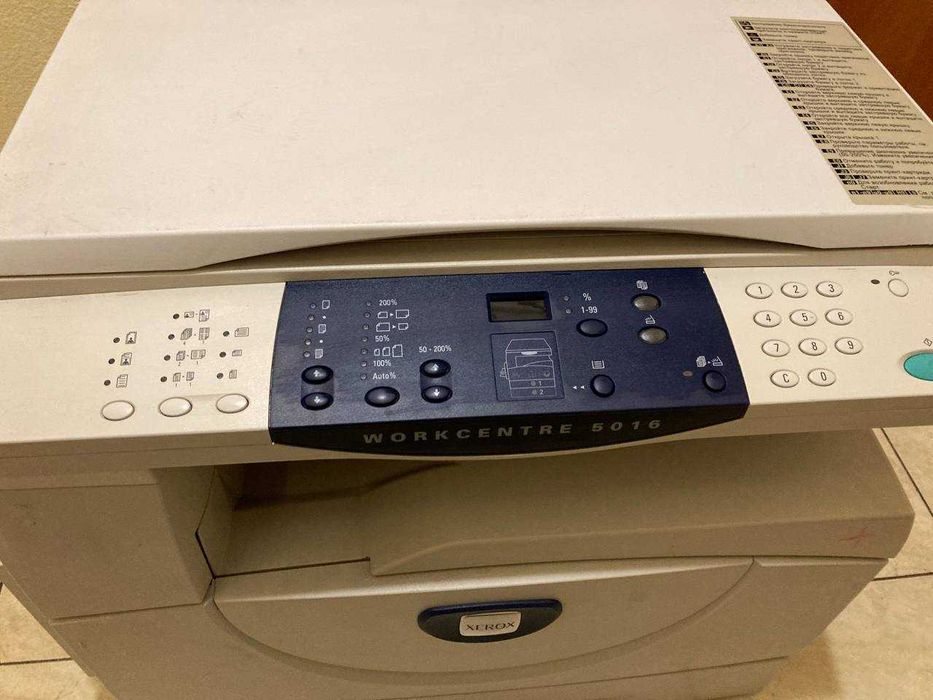 БФП Xerox WorkCentre 5016 ( МФУ, принтер А3 А4)