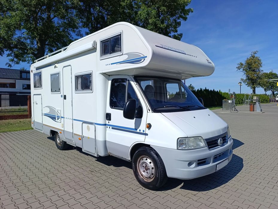 Fiat Ducato Kamper Adria  Fiat Ducato Adria Kamper Alkowa 2,8 JTD 2004r Integra HAK 5 osób ruma