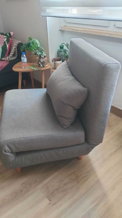 Poltrona cama cinza