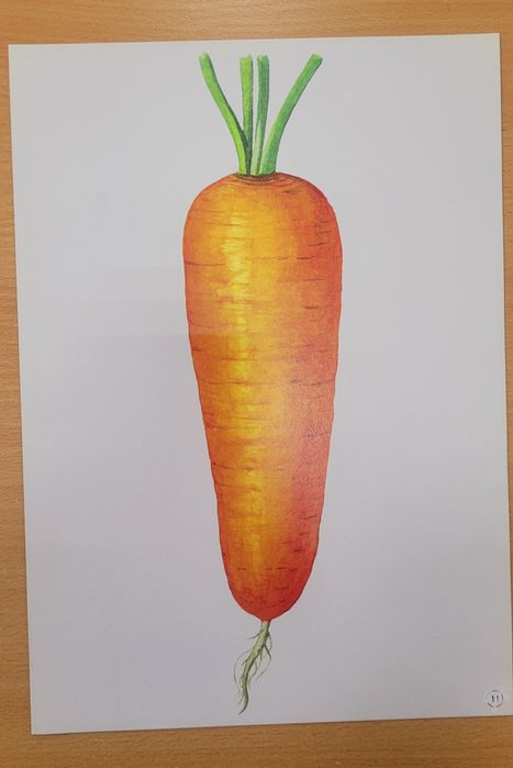 Демонстраційний матеріал.  Овочі. 28 предметних малюнків.