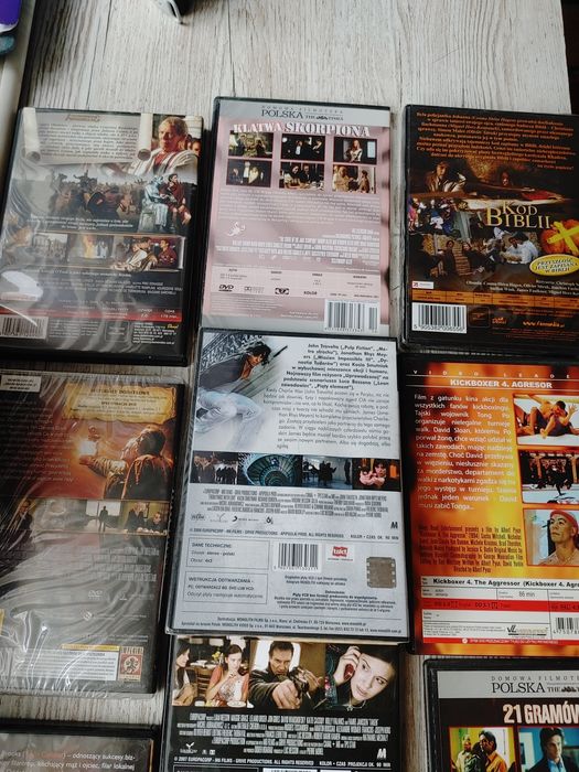 Filmy DVD sensacyjne