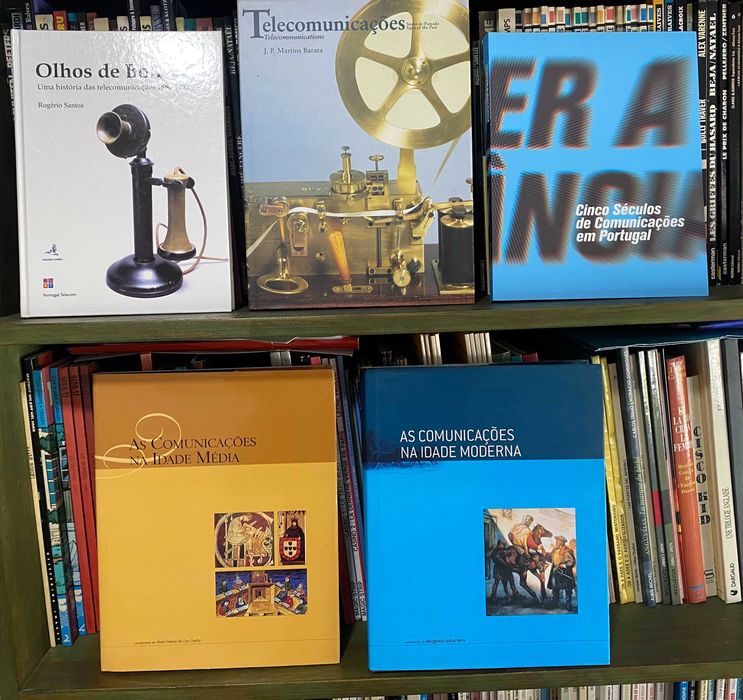 Lote de 5 Livros  - Comunicações