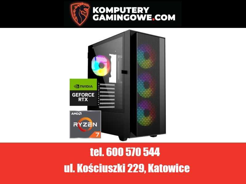 Nowy Komputer Gamingowy Ryzen 7 8700f 32GB 1TB SSD NVIDIA RTX 5070 W11