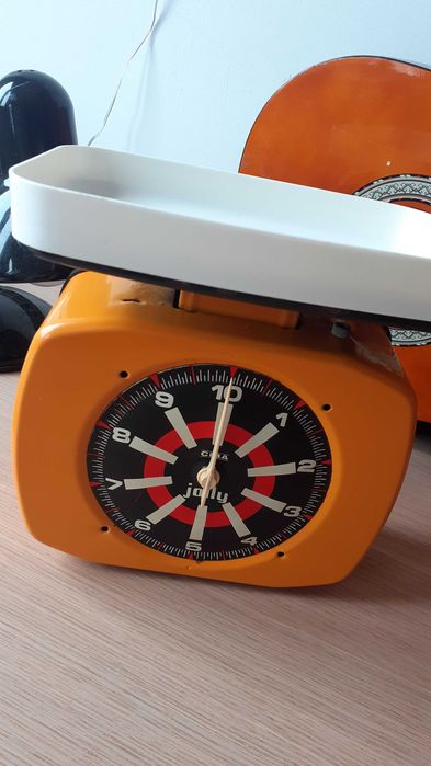 Balança antiga de cozinha Vintage funcional prato original Oeiras E São ...