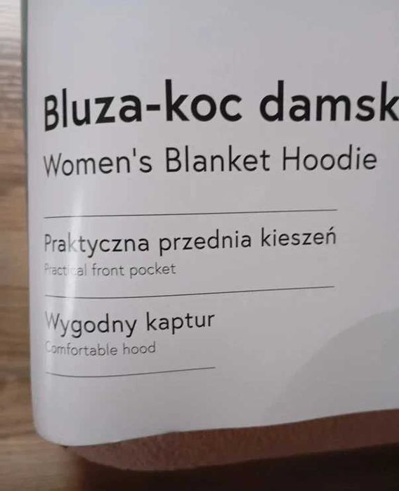 Bluza - koc damska w jamniki