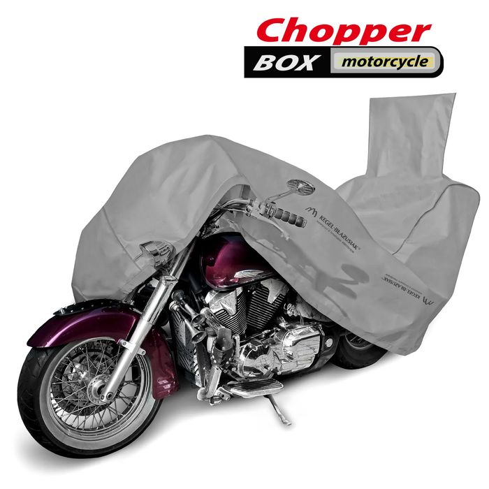 Pokrowiec Motocyklowy Chopper Box | Plandeka Ochronna | 245-270cm