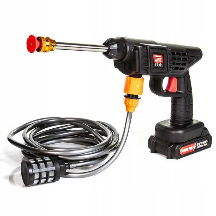 Myjka ciśnieniowa akumulatorowa 21V do domu ogrodu kostki okien M90139
