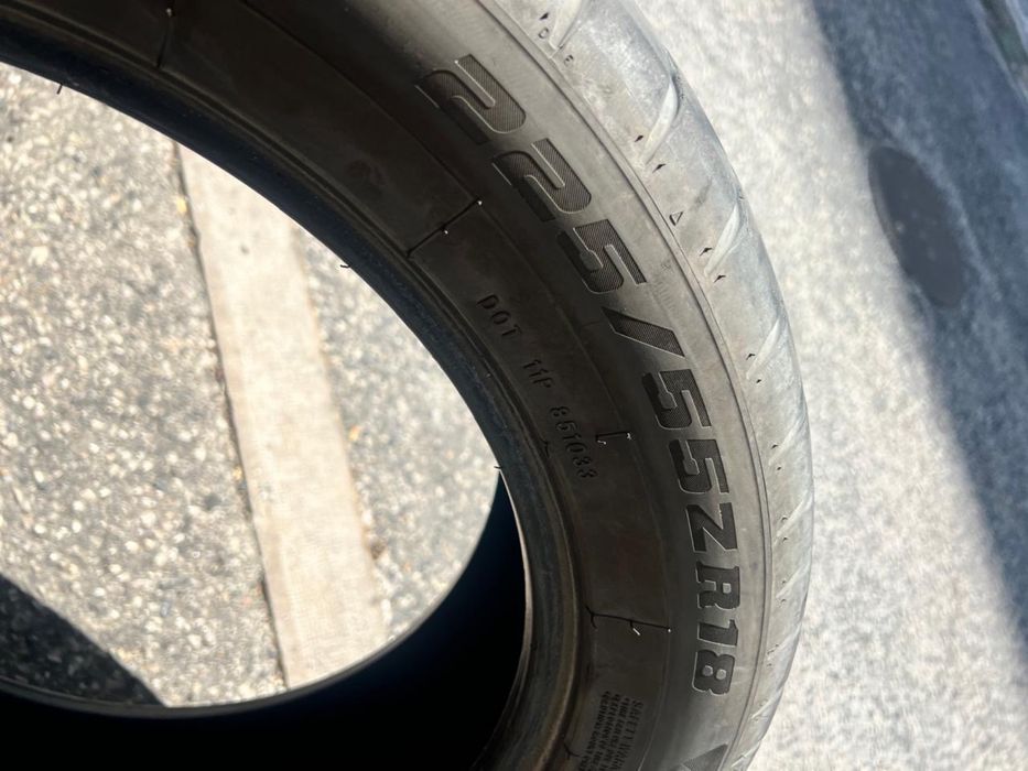 225/55/18 2 pneus