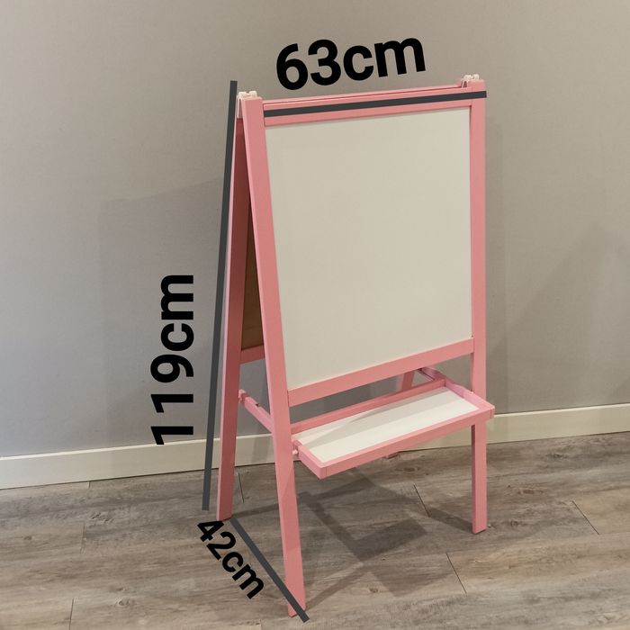 Quadro de escrever dupla face