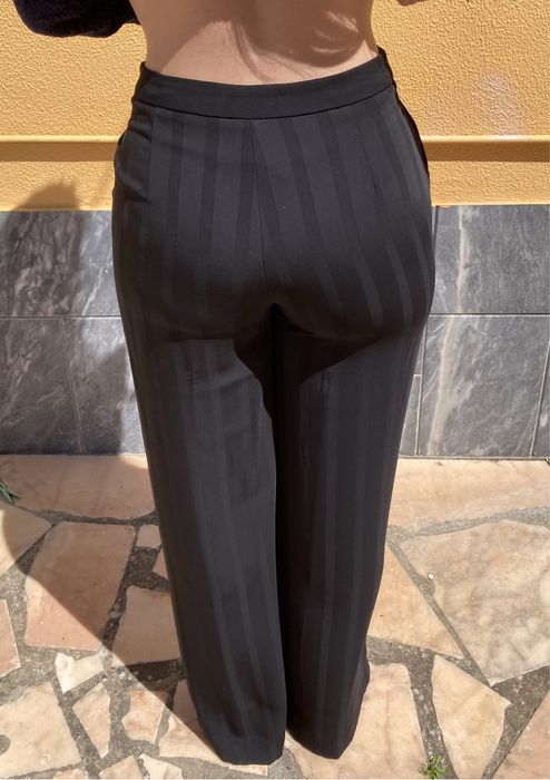 Calças formais pretas Zara