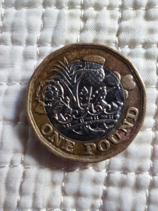 Moeda One pound  2018