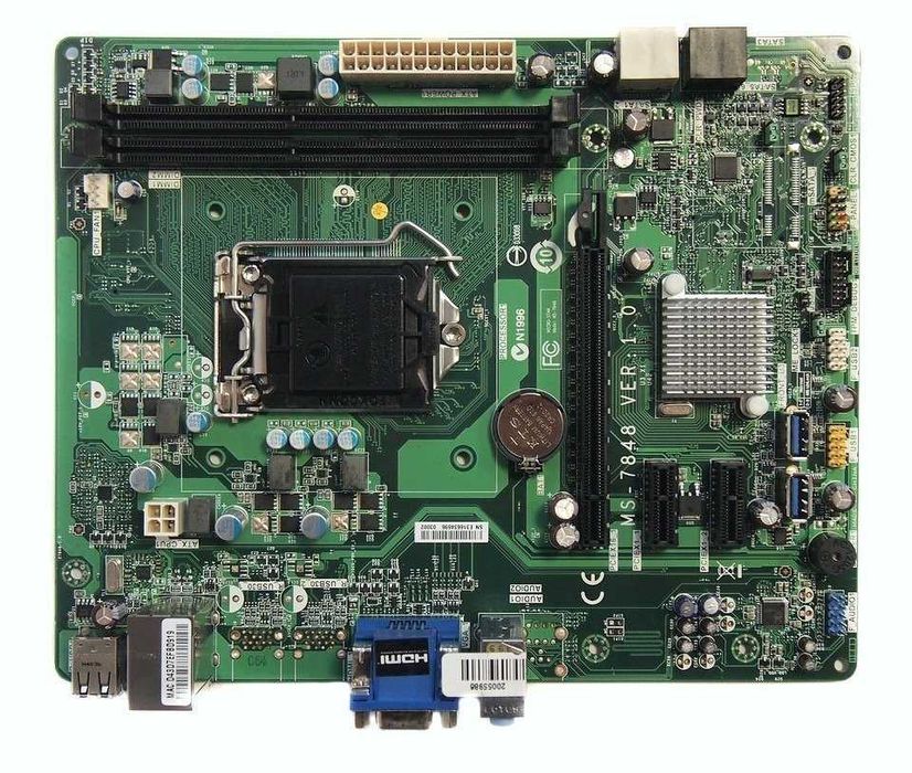 Материнська плата MSI Medion MS7848 +Intel Core i5-4460 +GTX1050 TI oc