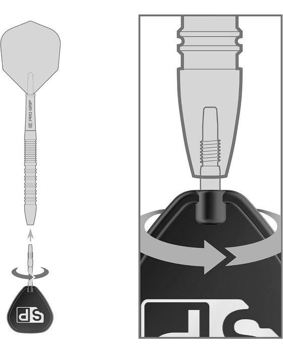 Lotki do darta Target Darts Dimitri Van den Bergh Dream Maker G2 21G.