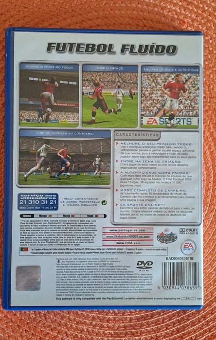 Fifa 2005 ps2 completo