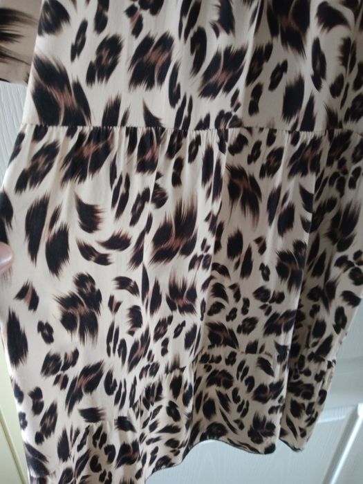 Sukienka w panterkę