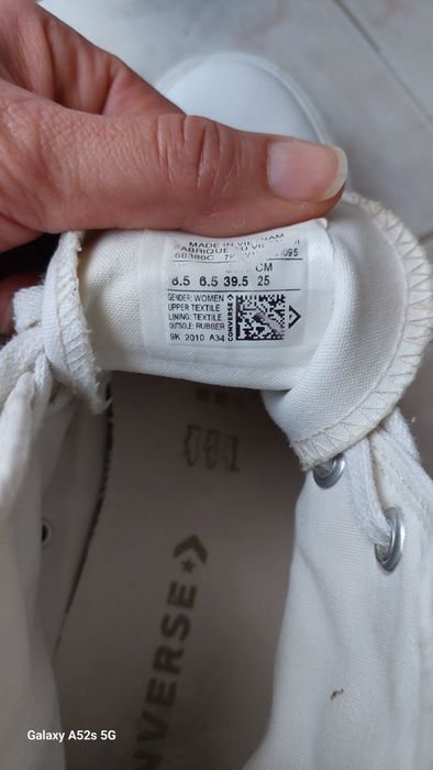 Tenis allstar brancos