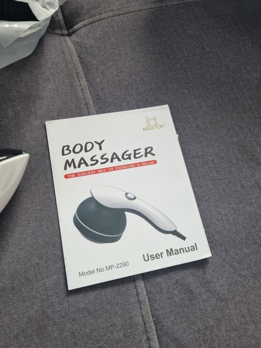 Masażer do ciała MAXTOP – jak nowy + nowe końcówki