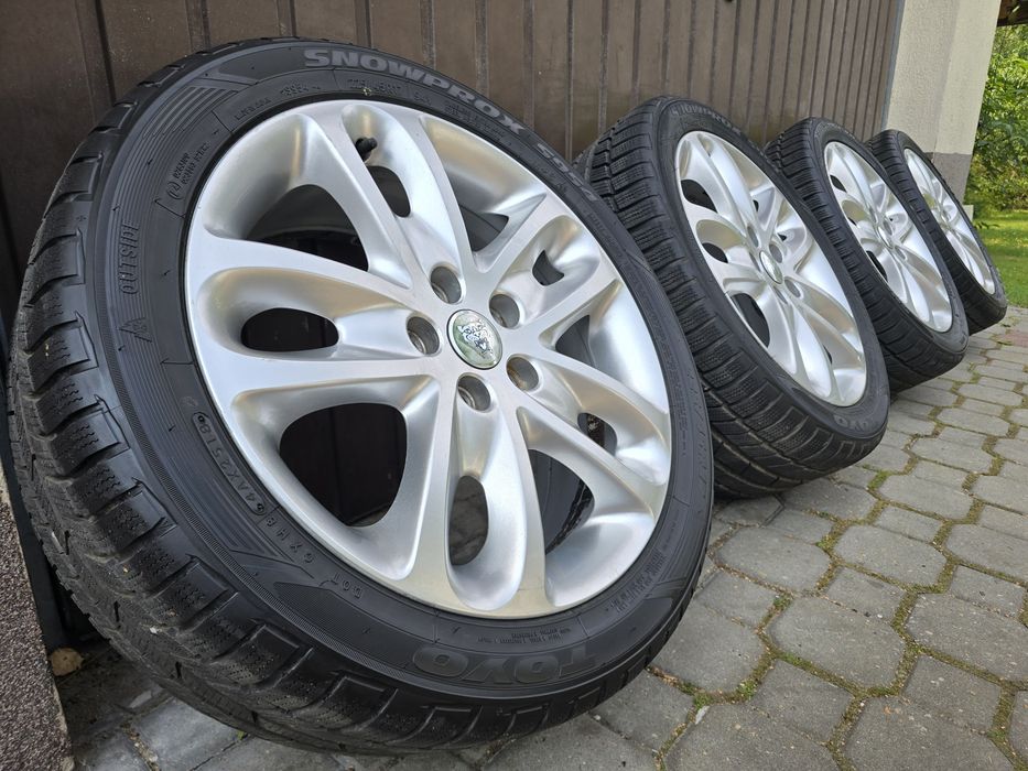 Felgi z oponami 225/45R17 Jaguar X-type XF E-Pace XE  Ford Mondeo  Focus C-Max S-max Galaxy Kuga Puma Edge Volvo V70 S60 S40 V50 C30 C70