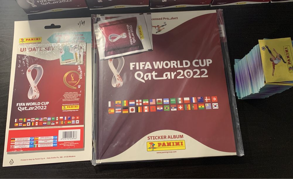 Coleção Completa Mundial Qatar 2022 - Capa Dura + Update (Por Colar)
