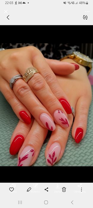 Stylizacja paznokci.