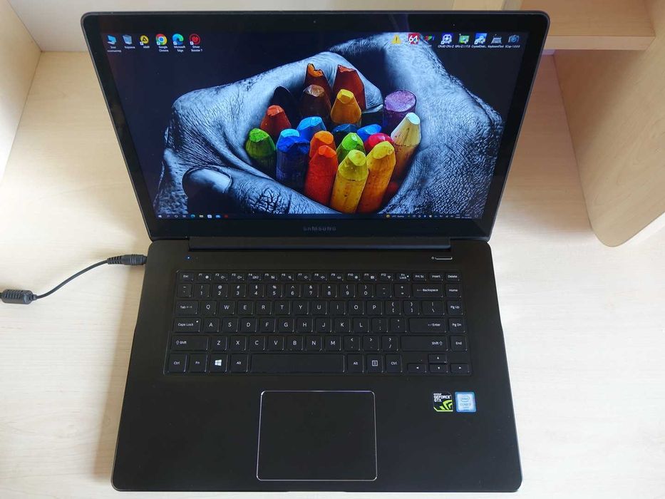 Игровой 4k Touch Ноутбук SAMSUNG ATIV Book 9 Pro 15.6 i7-6700HQ 8gb 256gb Nvidia GTX950M 2gb